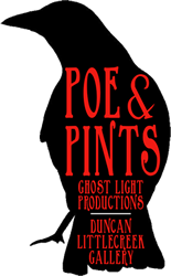 Masthead Poe and Pints logo image.